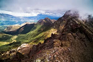 Dramatic Landscape Gallery: Ruminahui Volcano summit, Cotopaxi National Park, Avenue of Volcanoes, Ecuador, South