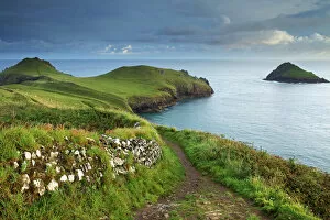 Dramatic Sky Gallery: The Rumps, Pentire Point, Cornwall, England, United Kingdom, Europe