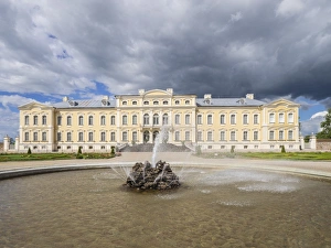 Royal Residence Prints: Rundale Palace, Latvia, Baltic States, Europe