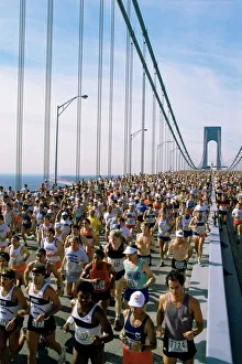 Sport Prints: Runners, marathon
