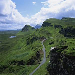 Rural road in the Beinn Edra Range