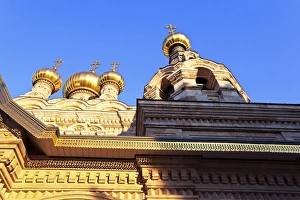 Russian Prints: The Russian Church of Mary Magdalene on the Mount of Olives