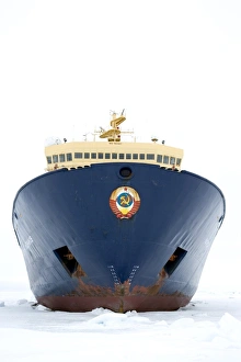 Russian icebreaker, Kapitan Khlebnikov in pack ice, Weddell Sea, Antarctica