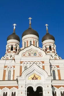 Images Dated 19th May 2010: Russian Orthodox Alexander Nevsky cathedral in Toompea, Old Town, UNESCO World Heritage Site