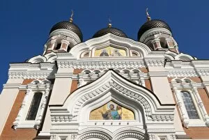 Images Dated 20th May 2010: Russian Orthodox Alexander Nevsky cathedral in Toompea, Old Town, UNESCO World Heritage Site