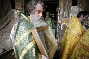Images Dated 8th October 2007: Russian Orthodox celebration, Paris, Ile de France, France, Europe