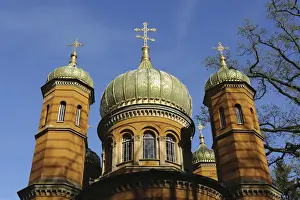 Chapels Prints: Russian Orthodox Chapel, built 1860 to 1862 for Grand Duchess Maria Palovna, in Weimar