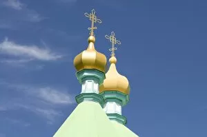 Images Dated 3rd September 2009: Russian Orthodox church, Karakol, Kyrgyzstan, Central Asia, Asia