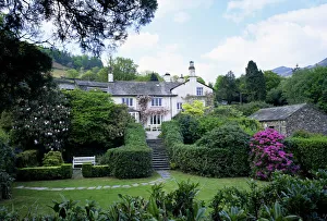 Local Famous Place Prints: Rydal Mount, the poet Wordsworths home, Lake District, Cumbria, England
