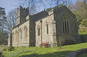 Rydal village church, William Wordsworth was churchwarden here whilst living at Rydal Mount