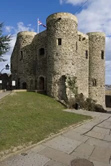 Images Dated 14th March 2010: Rye Castle, built in 1249, now a museum, Rye, East Sussex, England, United Kingdom