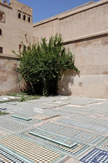 The Saadian tombs, dating back to the time of the Sultan Ahmed Al Mansour The Saadian tombs, dating back to the time of the Sultan Ahmed Al Mansour