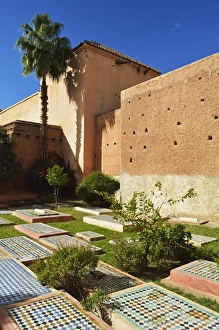 Endings Prints: Saadian Tombs, Medina, Marrakesh, Morocco, North Africa, Africa