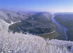 The Saar Valley near Mettlach
