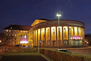 Saarland Prints: Saarland State Theatre, Saarbrucken, Saarland, Germany, Europe