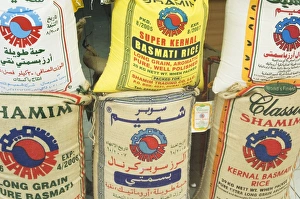 Images Dated 5th January 2000: Sacks of rice