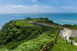 Okinawa Prints: Sacred site of Sefa Utaki, UNESCO World Heritage Site, Okinawa, Japan, Asia