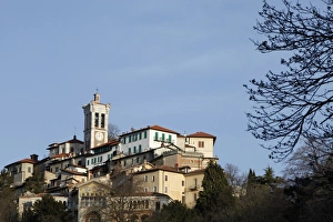 Sacromonte village, Varese, Lombardy, Italy, Europe