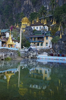 Hpa An Prints: Saddar Cave, near Hpa-An, Karen State, Myanmar (Burma), Asia