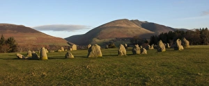 Saddleback (Blencathra), from Castlerigg Stone Circle, Lake District National Park