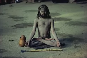 Images Dated 1st March 2008: Sadhu (Holy man), India, Asia