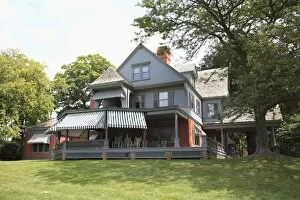 Images Dated 21st August 2009: Sagamore Hill, home of President Theodore Roosevelt, National Park, Oyster Bay