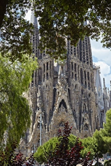 Sagrada Familia, UNESCO World Heritage Site, Barcelona, Catalonia, Spain, Europe