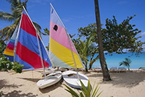 Hobby Prints: Sail boats, Galley Bay, Antigua, Caribbean, West Indies, Central America