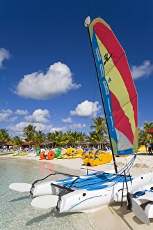 Sail boats on Princess Cays, Eleuthera Island, Bahamas, West Indies, Central America