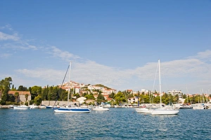 Elaphites Prints: Sailing boats at Kolocep Island (Kalamota)