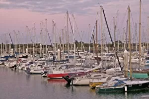 Images Dated 18th November 2009: Sailing boats, port de plaisance, St. Vaast la Hougue, Manche, Normandy, France, Europe