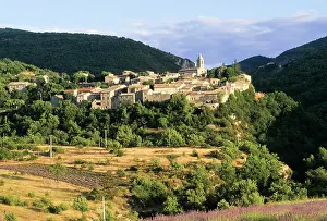 Daily Prints: Saint-Auban-sur-l'Ouveze, Drome department, region of Rhone-Alpes, France, Europe
