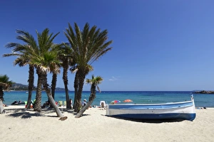 Saint-Clair beach, Le Lavandou, Var, Provence-Alpes-Cote d Azur, Provence, France, Europe