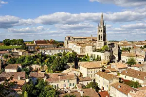 Viniculture Prints: Saint-Emilion, Gironde department, Aquitaine region, south-western France, Europe