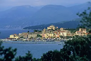Nautical Prints: Saint-Florent, Nebbio region, Haute-Corse department, Northern Corsica, France, Europe