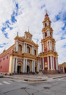 Argentinean Prints: Saint Francis Church, Salta, Argentina, South America