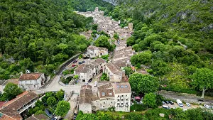 Terracotta Prints: Saint-Guilhem-le-Desert, UNESCO World Heritage Site