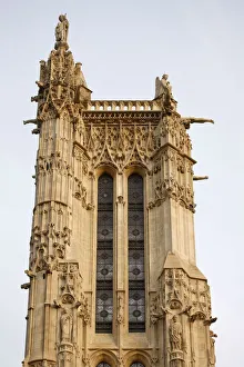 Images Dated 25th February 2009: The Saint Jacques Tower, Paris, France, Europe