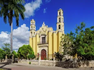 Detailed Prints: Saint John the Baptist Church, Merida, Yucatan State, Mexico