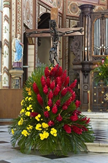 Saint-Louis Cathedral, Fort-de-France, Martinique, French Antilles, West Indies