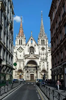 French Culture Gallery: Saint Nizier Church, Lyon, Rhone, France, Europe