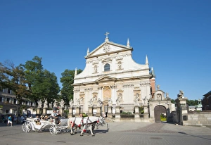 Carriages Prints: Saint Peter and Saint Pauls Church