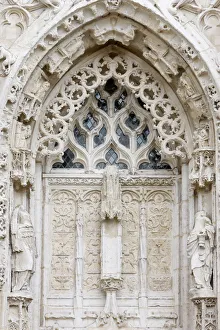 Images Dated 5th September 2009: Saint-Riquier abbey church, Somme, France, Europe