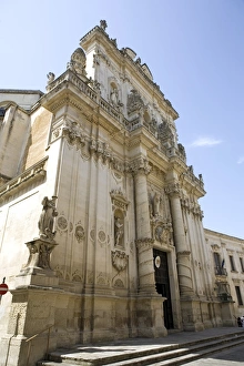 Saint Rosario cathedral, Lecce, Lecce province, Puglia, Italy, Europe