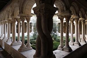 Images Dated 26th October 2009: Saint-Sauveur cathedral cloister, Aix-en-Provence, Bouches du Rhone, Provence