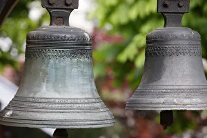 Two Objects Prints: Saint Serge Orthodox church bells, Paris, France, Europe