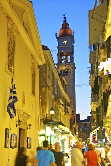 Saint Spyridon Church, Corfu Old Town, Corfu, The Ionian Islands, Greek Islands, Greece