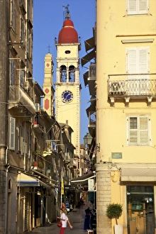 Saint Spyridon Church, Corfu Old Town, Corfu, The Ionian Islands, Greek Islands, Greece