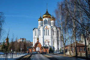 Birch Prints: Saint Stephen of Perm Orthodox cathedral, Syktyvkar, Komi Republic, Russia