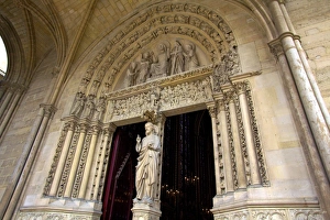 Chapels Prints: Sainte-Chapelle exterior detail, Paris, France, Europe